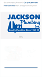 Mobile Screenshot of jacksonplumbingerie.com